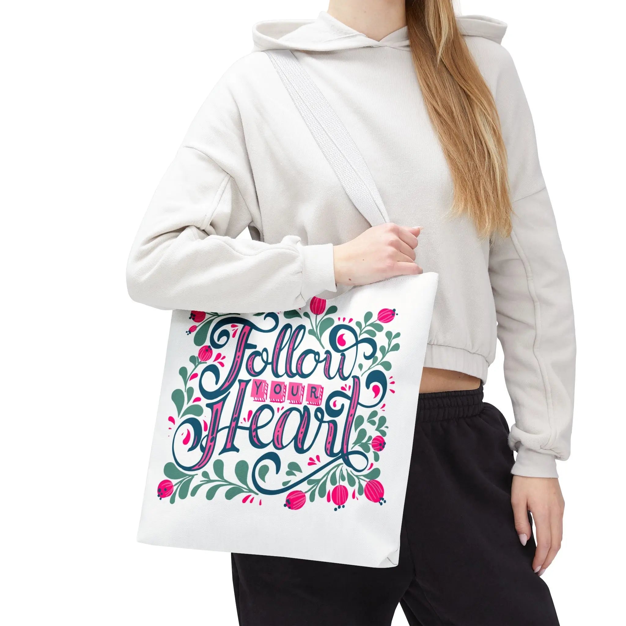 Follow Your Heart Floral | Mix & Match Fun-Flirty Lovers’ Totes