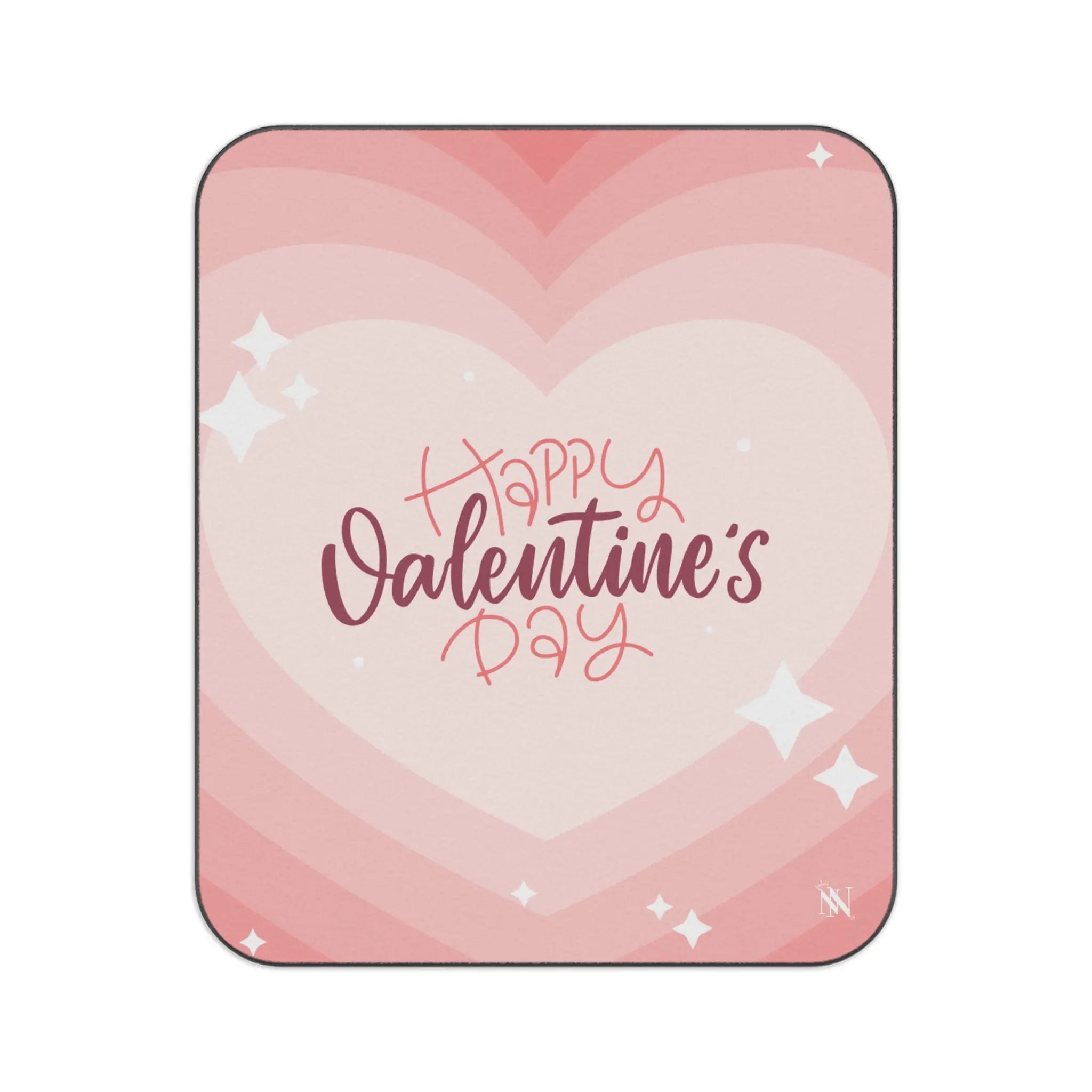 Happy Valentine’s Day Ombre Heart Playful Water-Resistant Sex Blanket