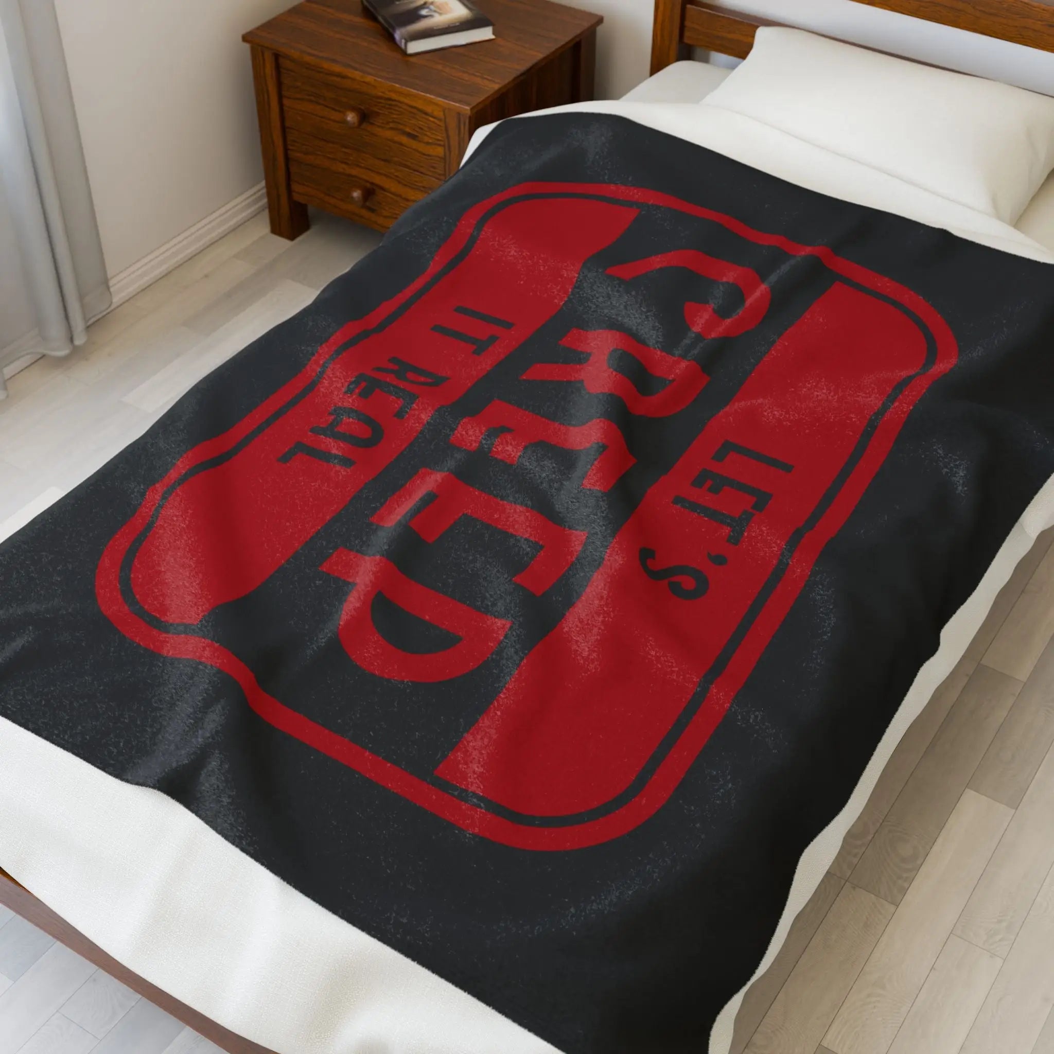 Let’s Creep It Real | Mix & Match Velveteen Fun-Flirty Lovers’ Blankets