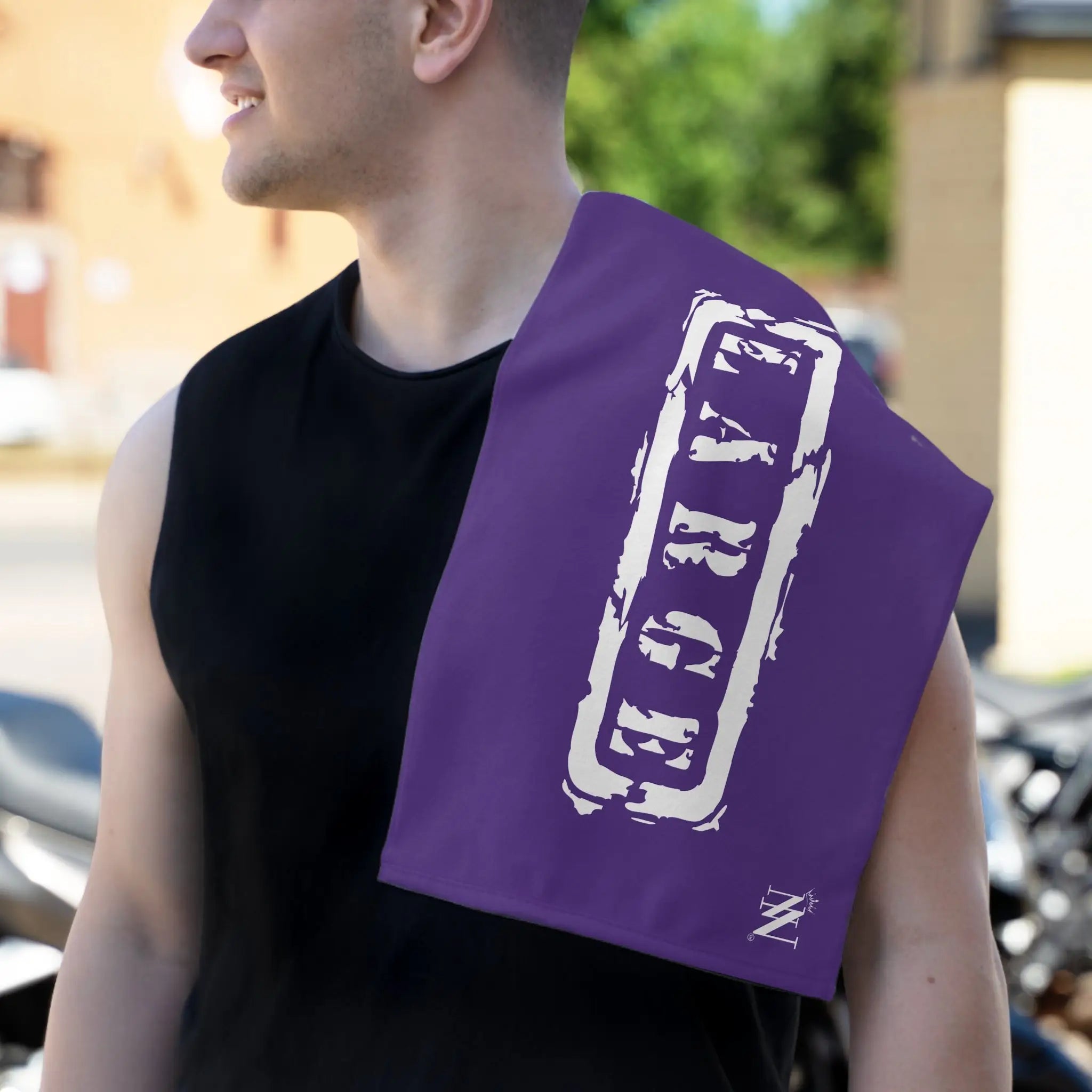 Large Purple | Mix & Match Soft Fun-Flirty Lovers’ Towels