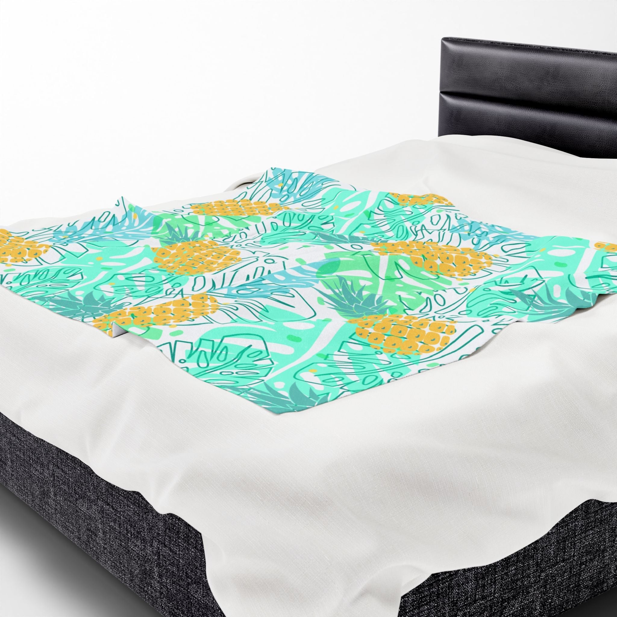 Hawaiian Pineapple Shirt | Mix & Match Soft Fun-Flirty Lovers’ Blankets