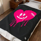 Smiling Drippy Heart | Nectar Napkins Fun-Flirty Lovers’ Blankets
