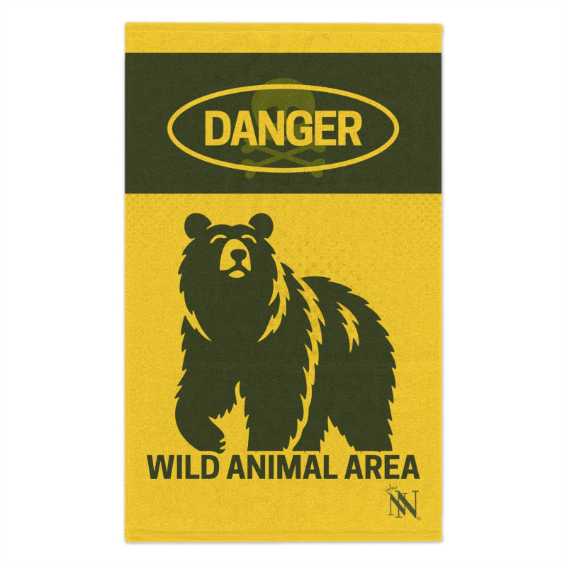 Danger Wild Animal Area | Mix & Match Soft Fun-Flirty Lovers’ Towels