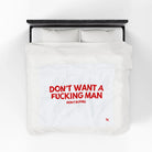 Don’t Want a Fucking Man | Mix & Match Soft Fun-Flirty Lovers’ Blankets