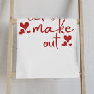 Let’s Make Out Hearts Cum Towel