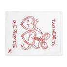 Two Hearts One Promise Sex Toy Mat