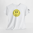 Happy Face Sticker | Mix & Match Cotton Unisex Fun-Flirty Lovers’ T-Shirts