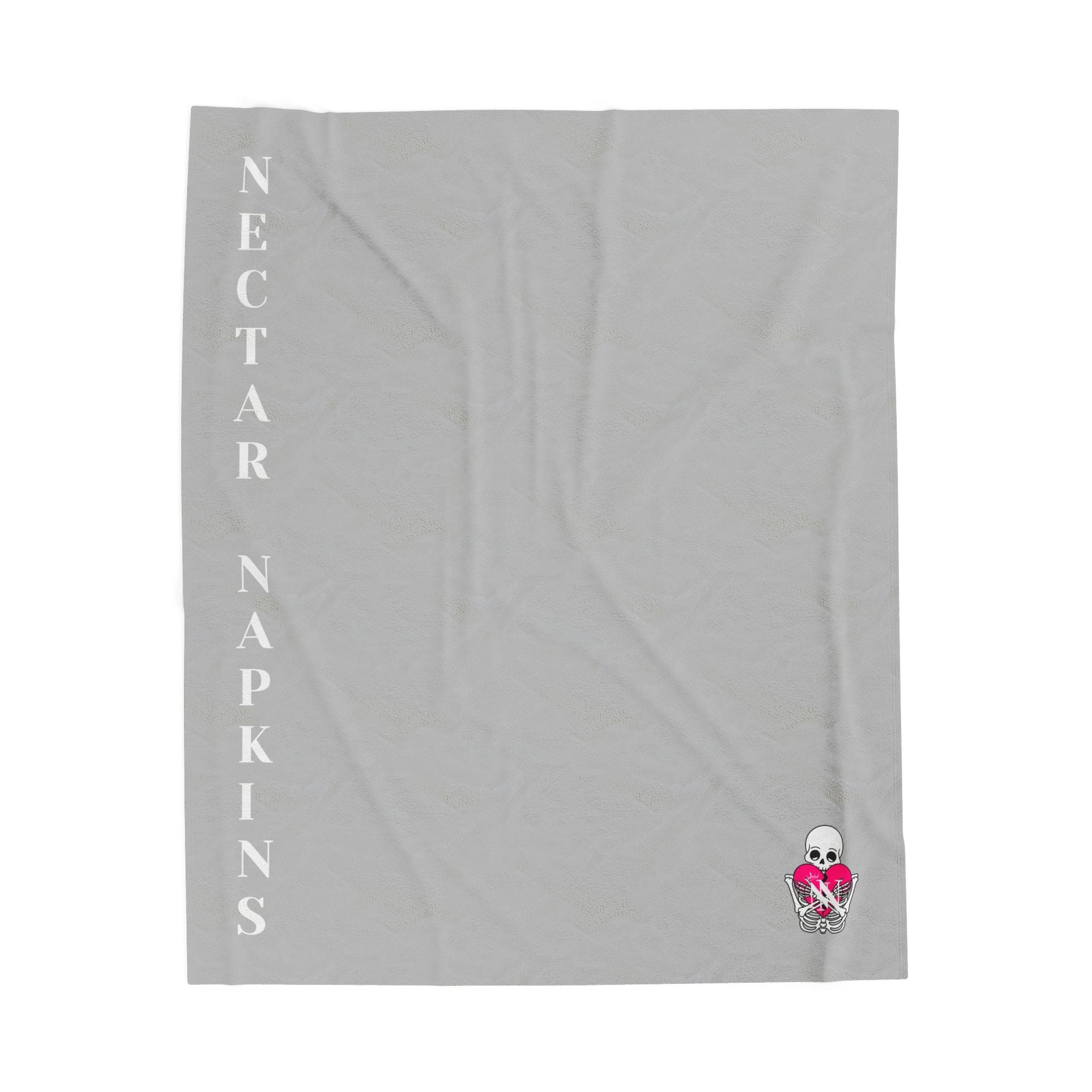 Nectar Napkins Brand Silver | Nectar Napkins Fun-Flirty Lovers’ Blankets
