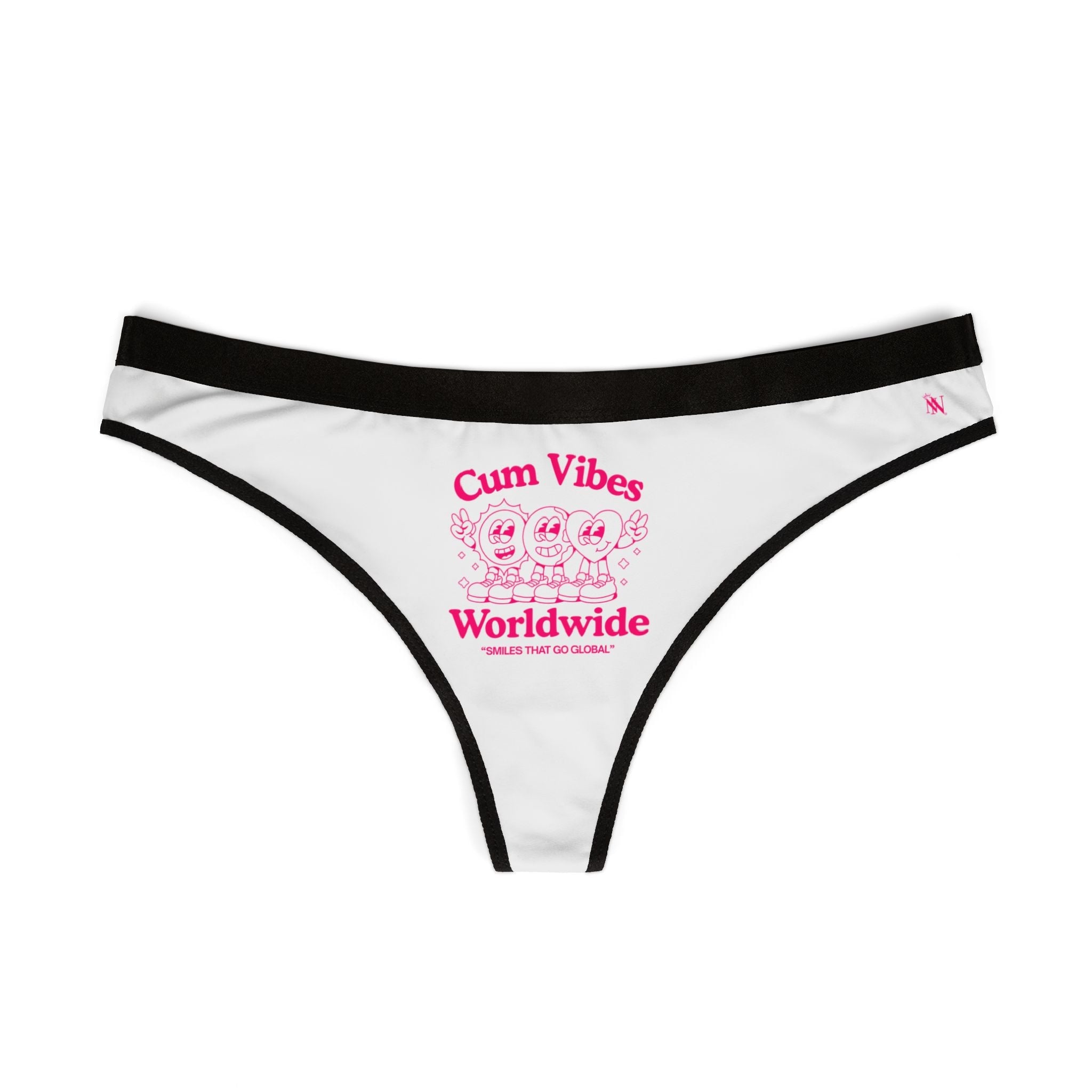 Cum Vibes Worldwide | Mix & Match Women’s Fun-Flirty Lovers’ Thongs