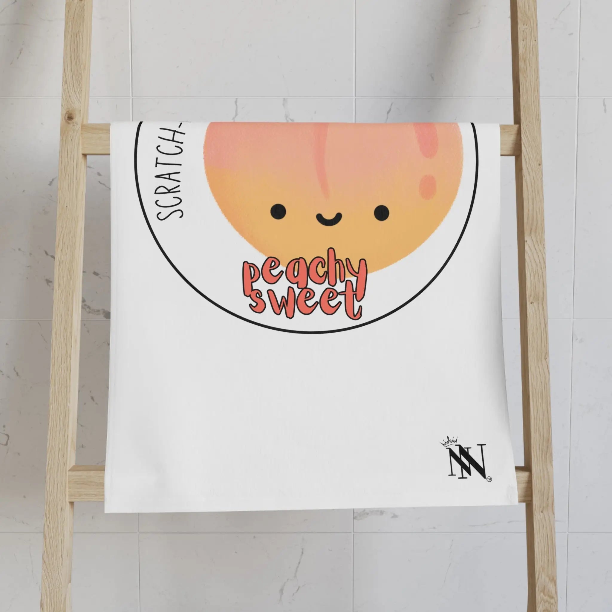 Peachy Sweet Scratch N Sniff | Mix & Match Original Fun-Flirty Lovers’ Towels