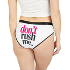 Don’t Rush Me | Mix & Match Women’s Fun-Flirty Lovers’ Panties