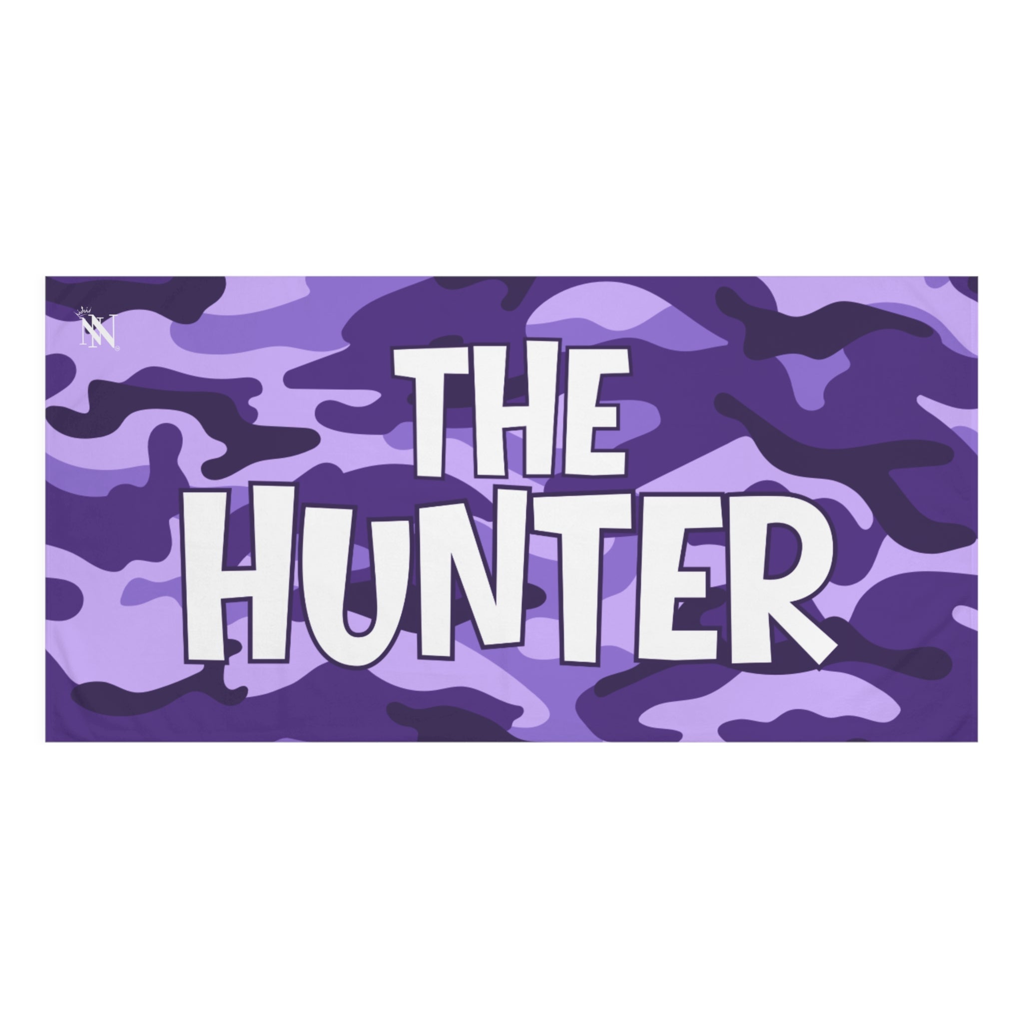 The Hunter Purple Camo Anal Towel