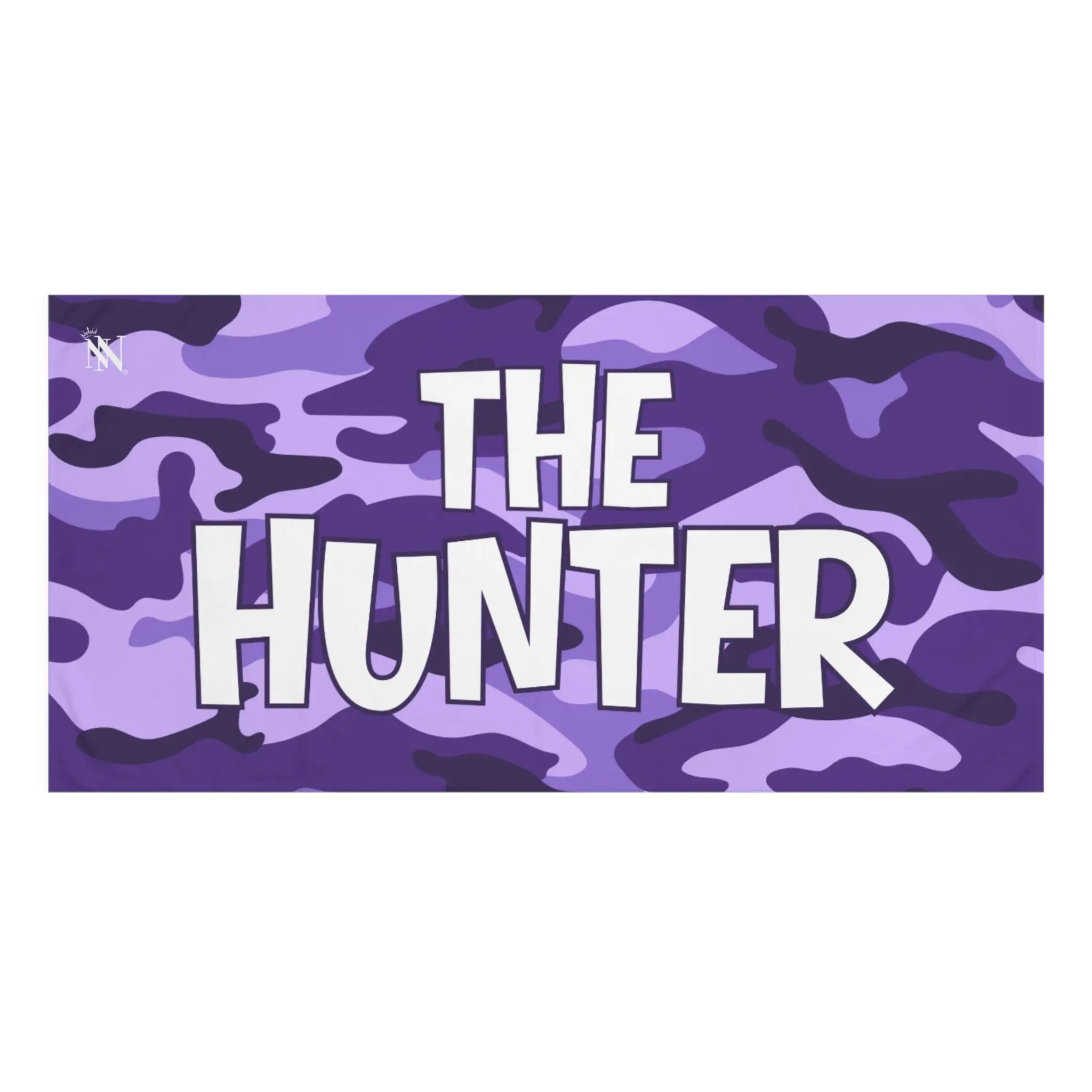 The Hunter Purple Camo Anal Towel