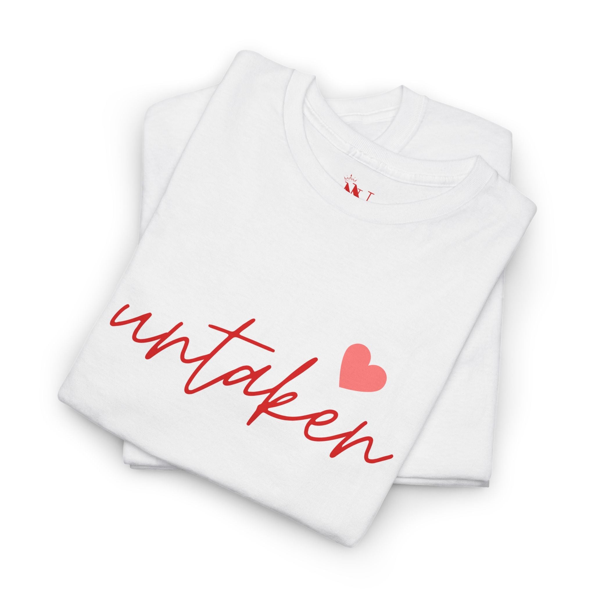 Untaken Heart | Mix & Match Cotton Unisex Fun-Flirty Lovers’ T-Shirts