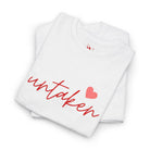 Untaken Heart | Mix & Match Cotton Unisex Fun-Flirty Lovers’ T-Shirts