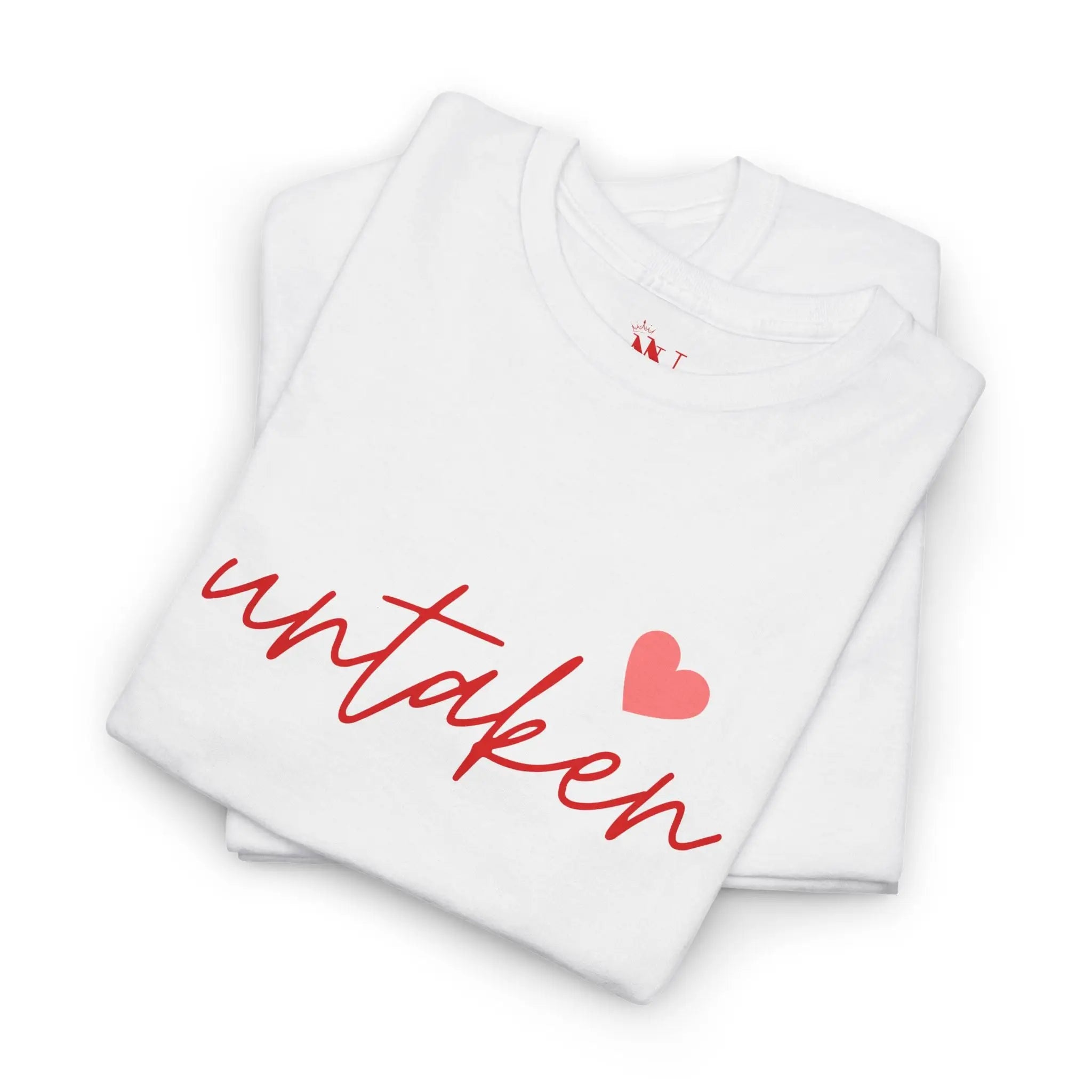 Untaken Heart | Mix & Match Cotton Unisex Fun-Flirty Lovers’ T-Shirts