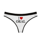 I Love Dripping Oral | Mix & Match Women’s Fun-Flirty Lovers’ Thongs
