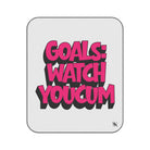 Goals: Watch You Cum | Mix Match Fun-Flirty Lovers’ Water-Resistant Blankets