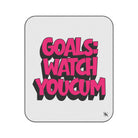 Goals: Watch You Cum | Mix Match Fun-Flirty Lovers’ Water-Resistant Blankets