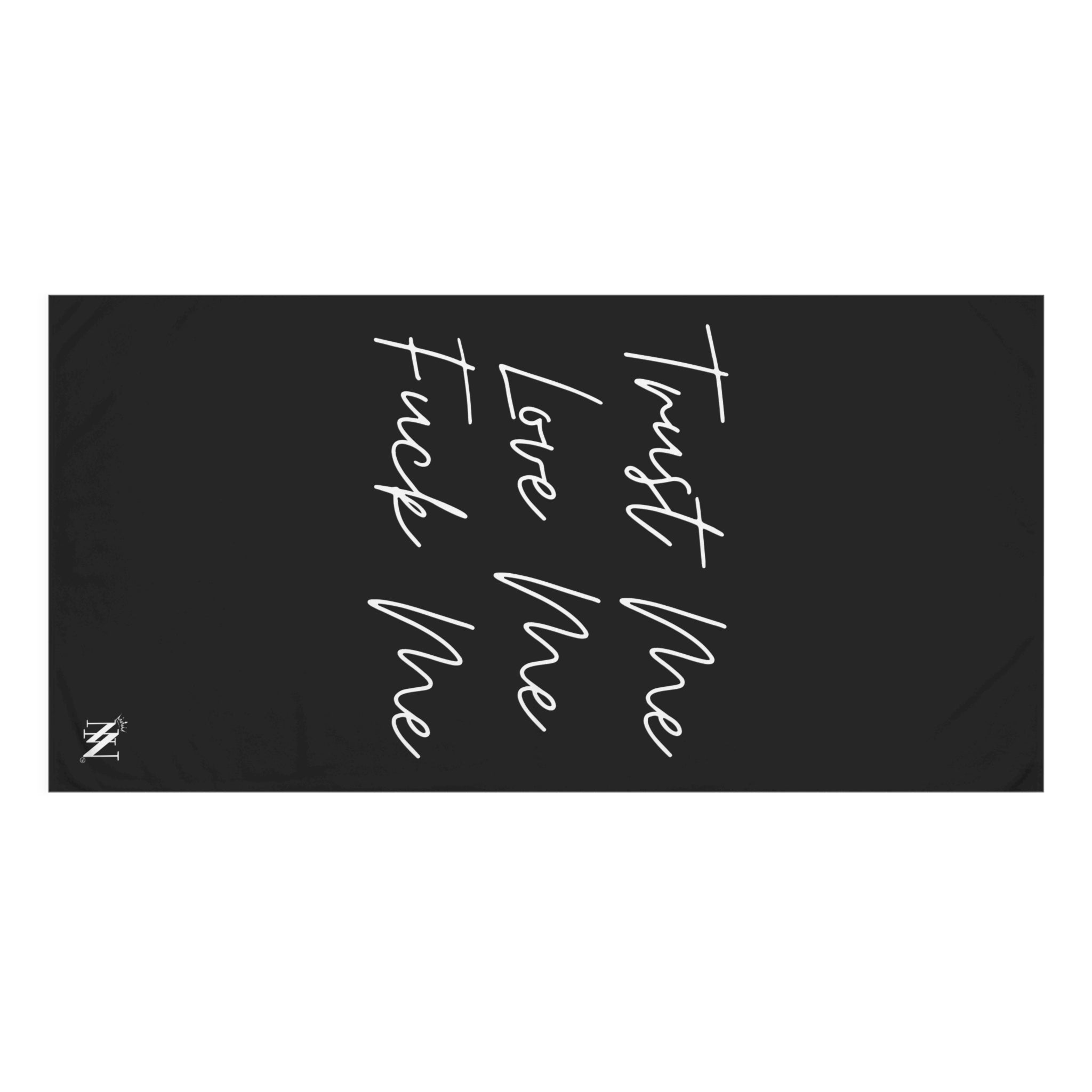Trust Me Love Me Fuck Me | Mix & Match XL Fun-Flirty Lovers’ Towels