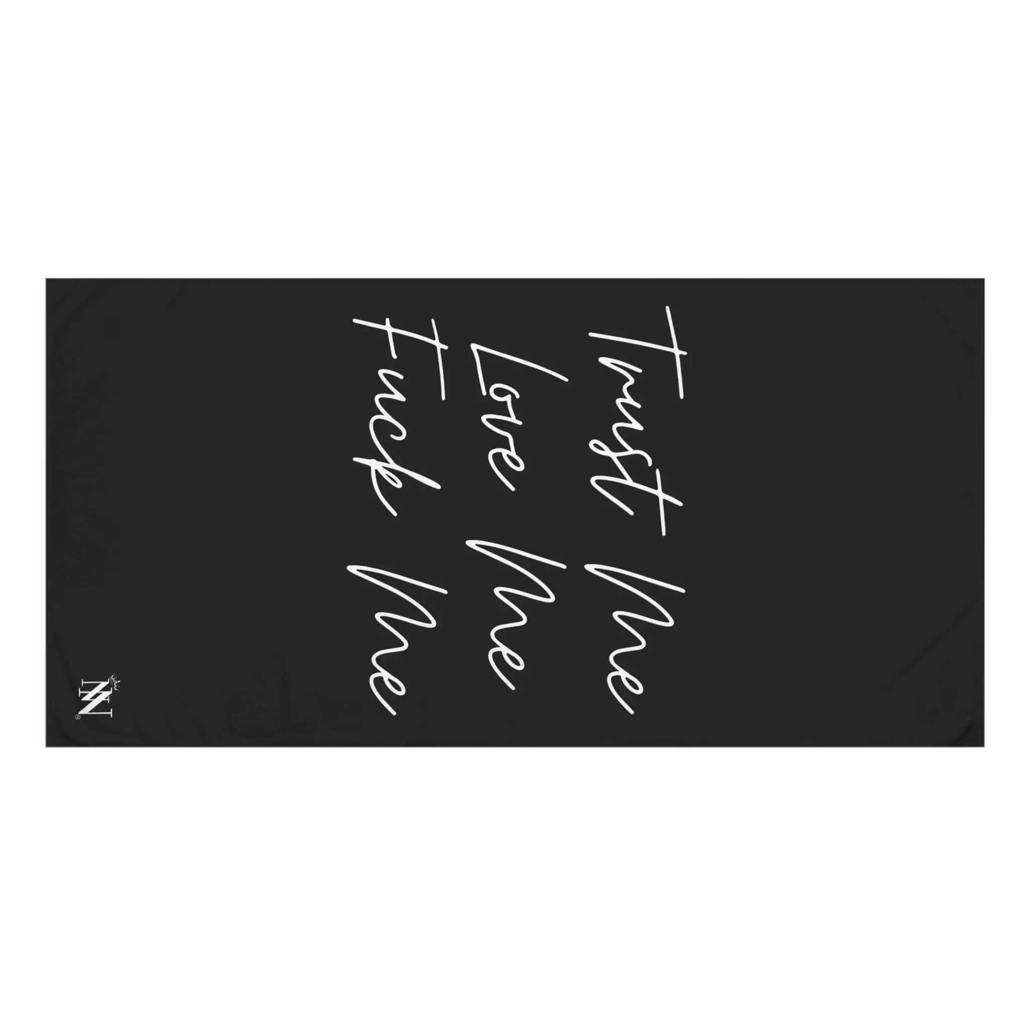 Trust Me Love Me Fuck Me | Mix & Match XL Fun-Flirty Lovers’ Towels
