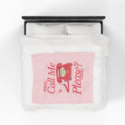 sooo... Call Me Please? | Mix & Match Velveteen Fun-Flirty Lovers’ Blankets