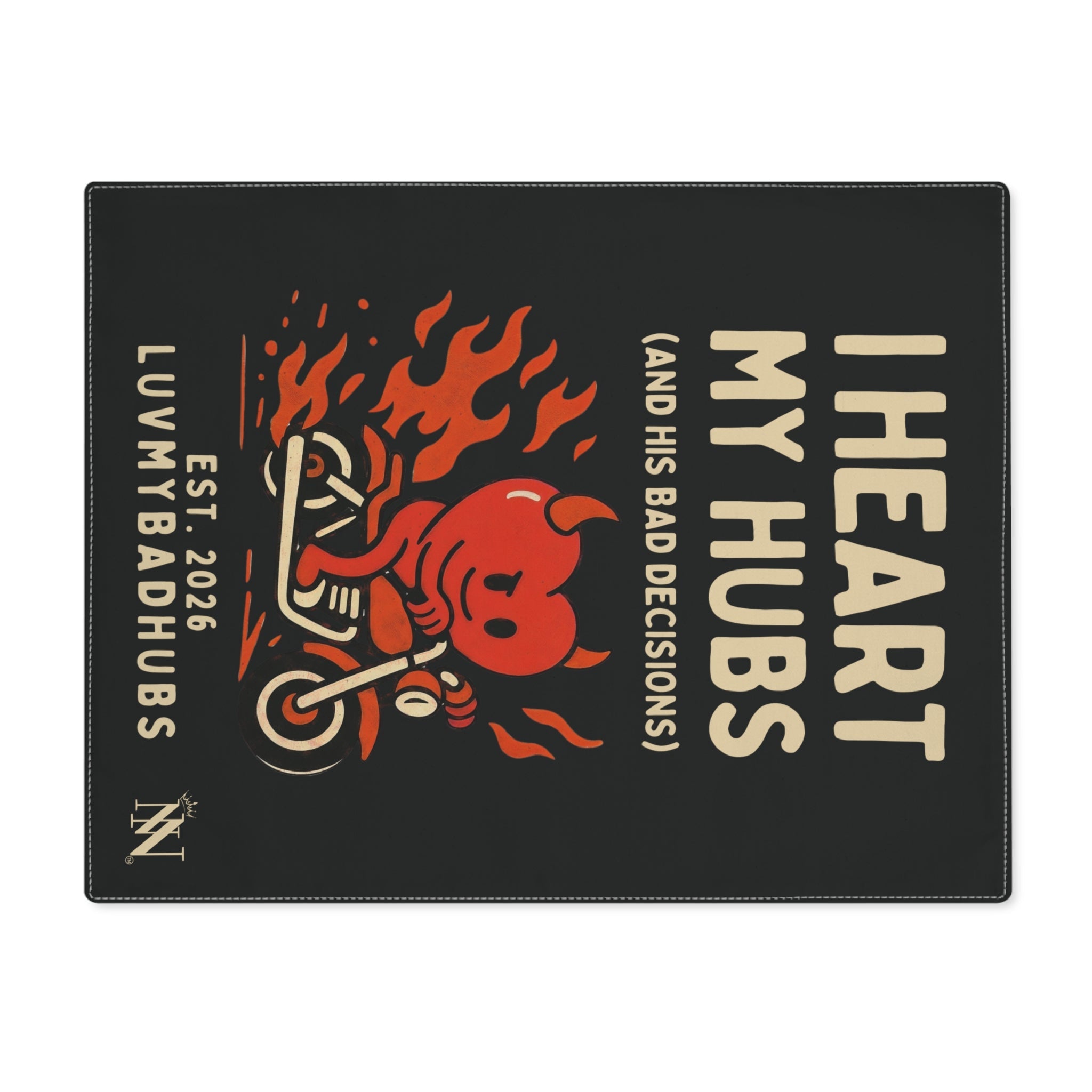 I Heart My Hubs | Mix & Match Playful Fun-Flirty Lovers’ Toy Mats