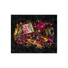 Cheers Bitches New Year | Nectar Napkins Fun-Flirty Lovers’ Crushed Velvet Blankets
