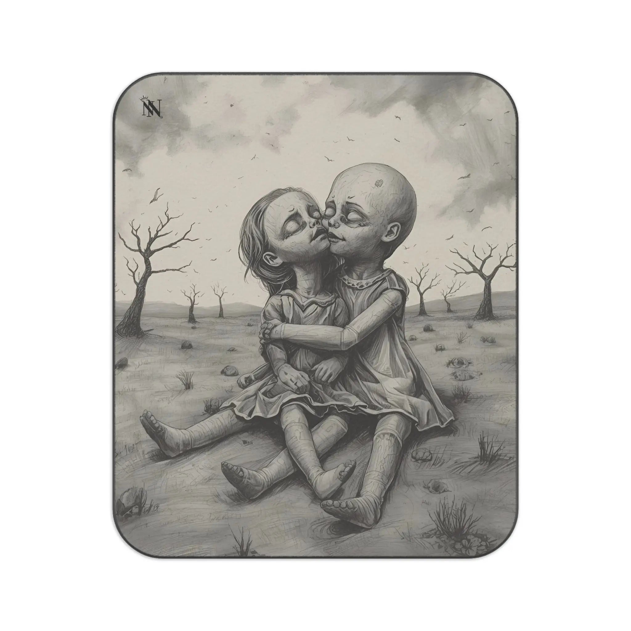 Desolate Love | Mix Match Fun-Flirty Lovers’ Water-Resistant Blankets