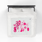 Girls Night In | Mix & Match Velveteen Fun-Flirty Lovers’ Blankets