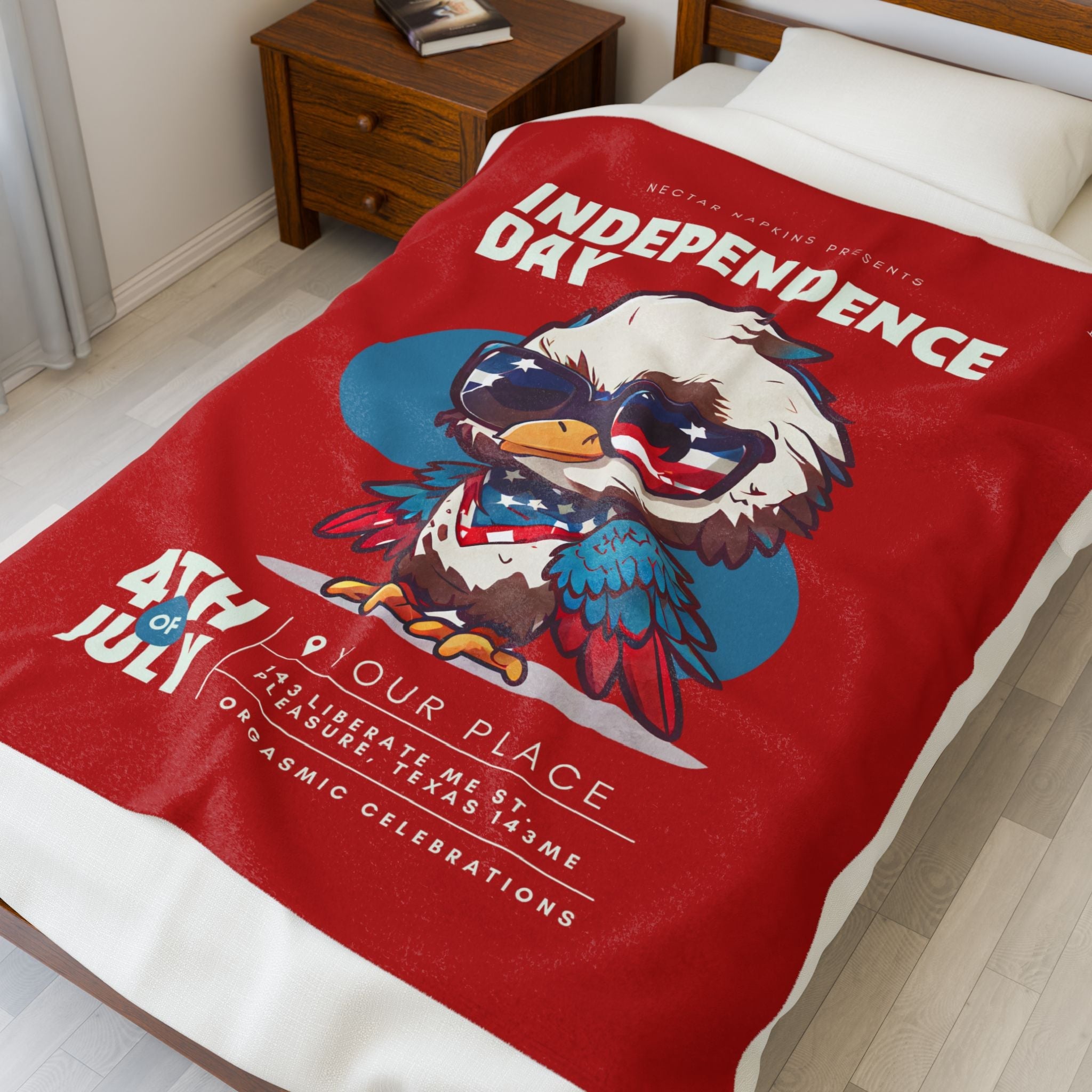 Independence Day | Mix & Match Soft Fun-Flirty Lovers’ Blankets