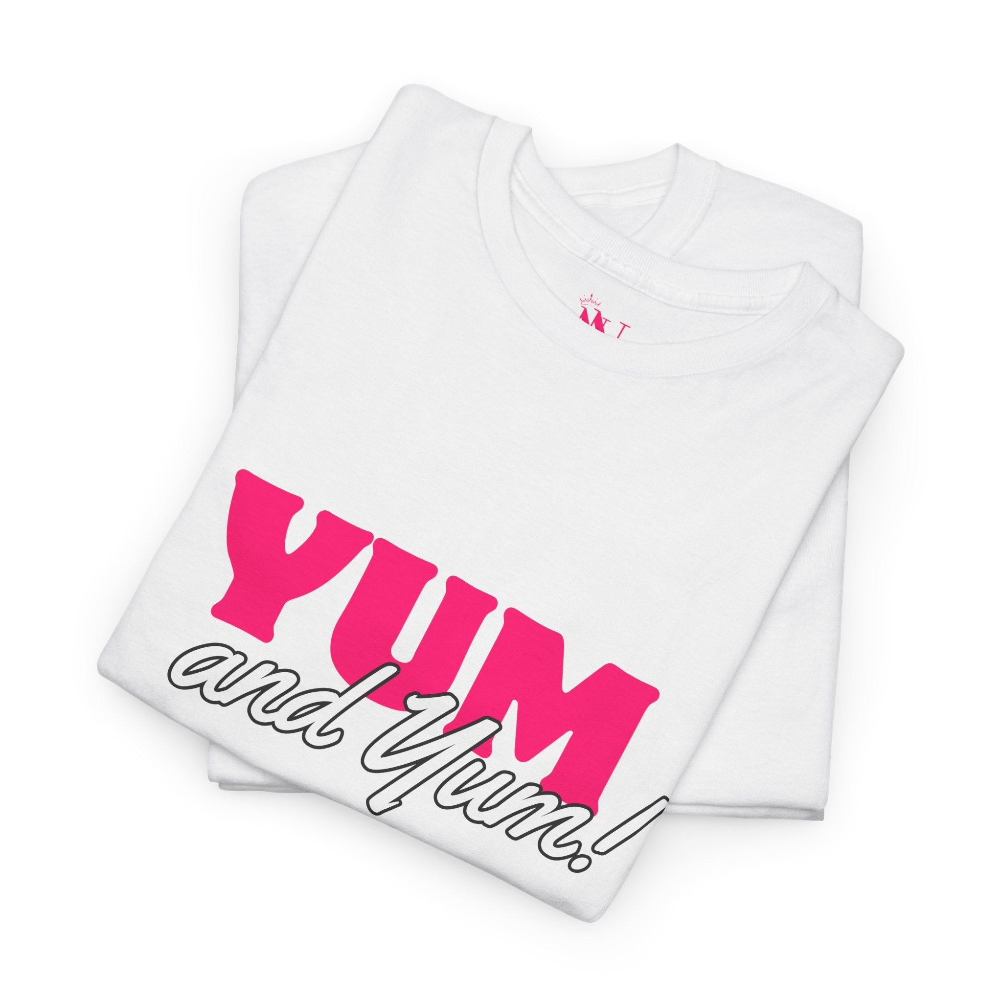 Yum and Yum! | Mix & Match 100% Cotton Unisex Fun-Flirty Lovers’ Tees
