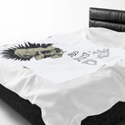 Punk Mohawk Skull | Nectar Napkins Fun-Flirty Lovers’ Blankets