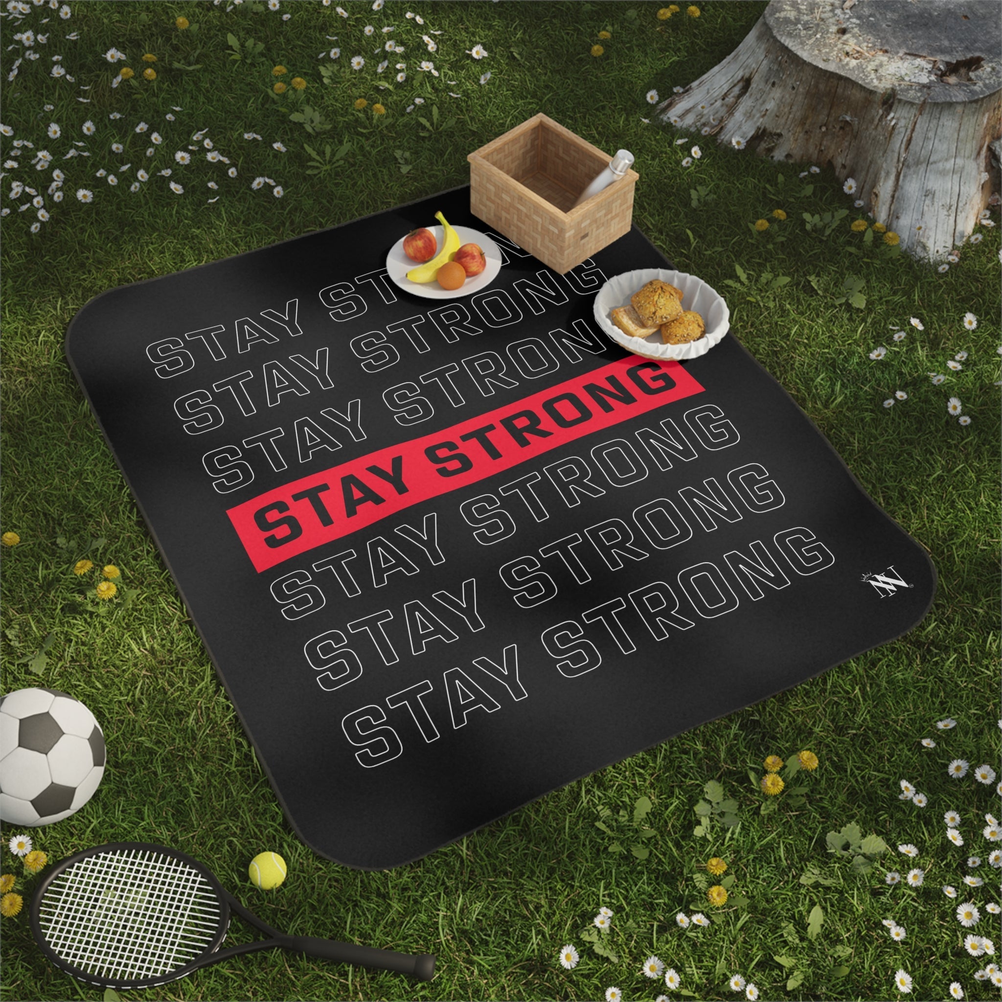 Stay Strong | Mix Match Fun-Flirty Lovers’ Water-Resistant Blankets