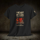 I Heart My Hubs | Mix & Match Cotton Unisex Fun-Flirty Lovers’ T-Shirts