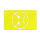 Angry Emoji Neon Yellow | Mix & Match Classic Fun-Flirty Lovers’ Towels