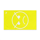 Angry Emoji Neon Yellow | Mix & Match Classic Fun-Flirty Lovers’ Towels