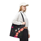 Furry Hand Cuffs & Roses Photograph | Mix & Match Fun-Flirty Lovers’ Totes