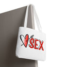 Heart Arrow Sex Tote Bag