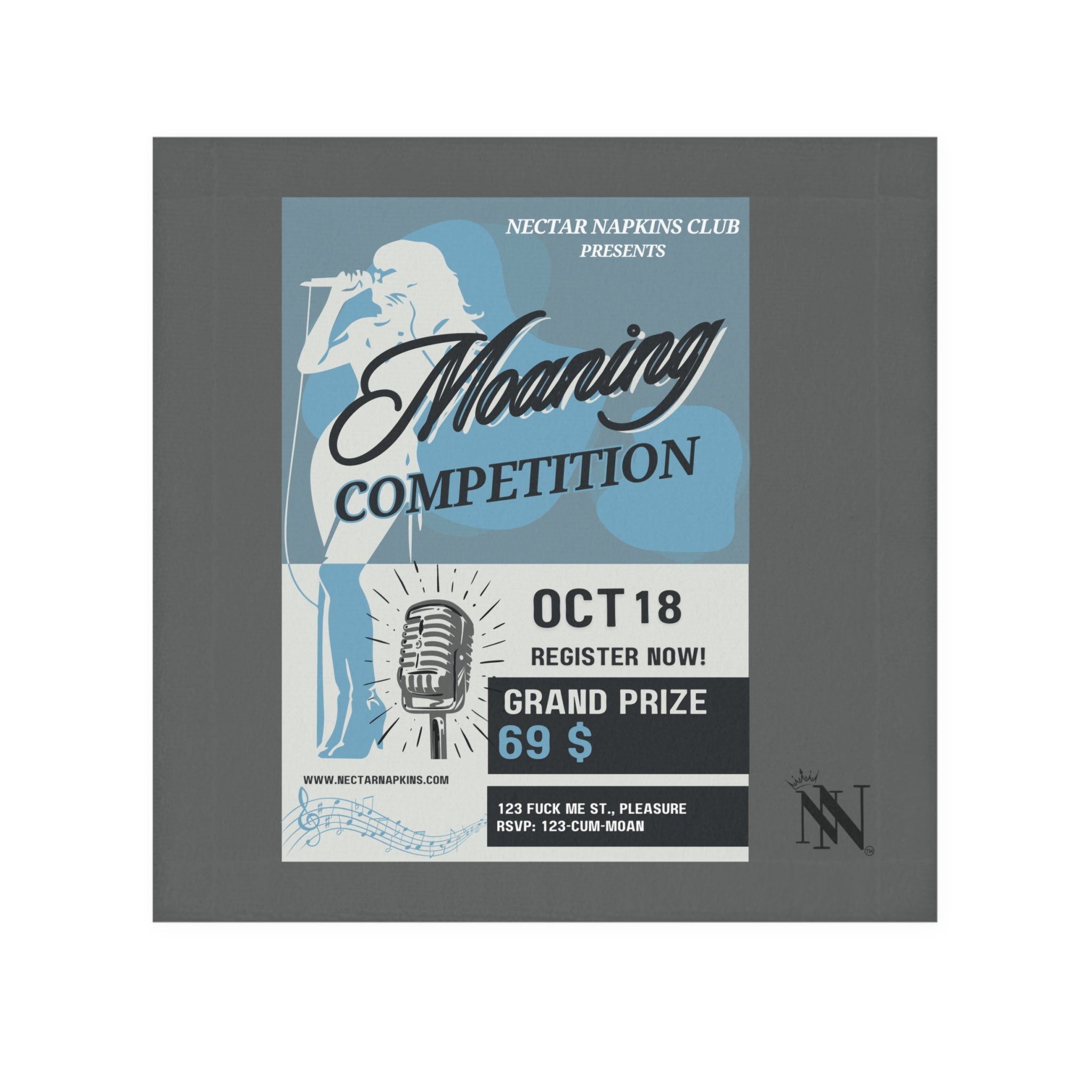 Moaning Competition | Mix & Match Lils’ Fun-Flirty Lovers’ Towels