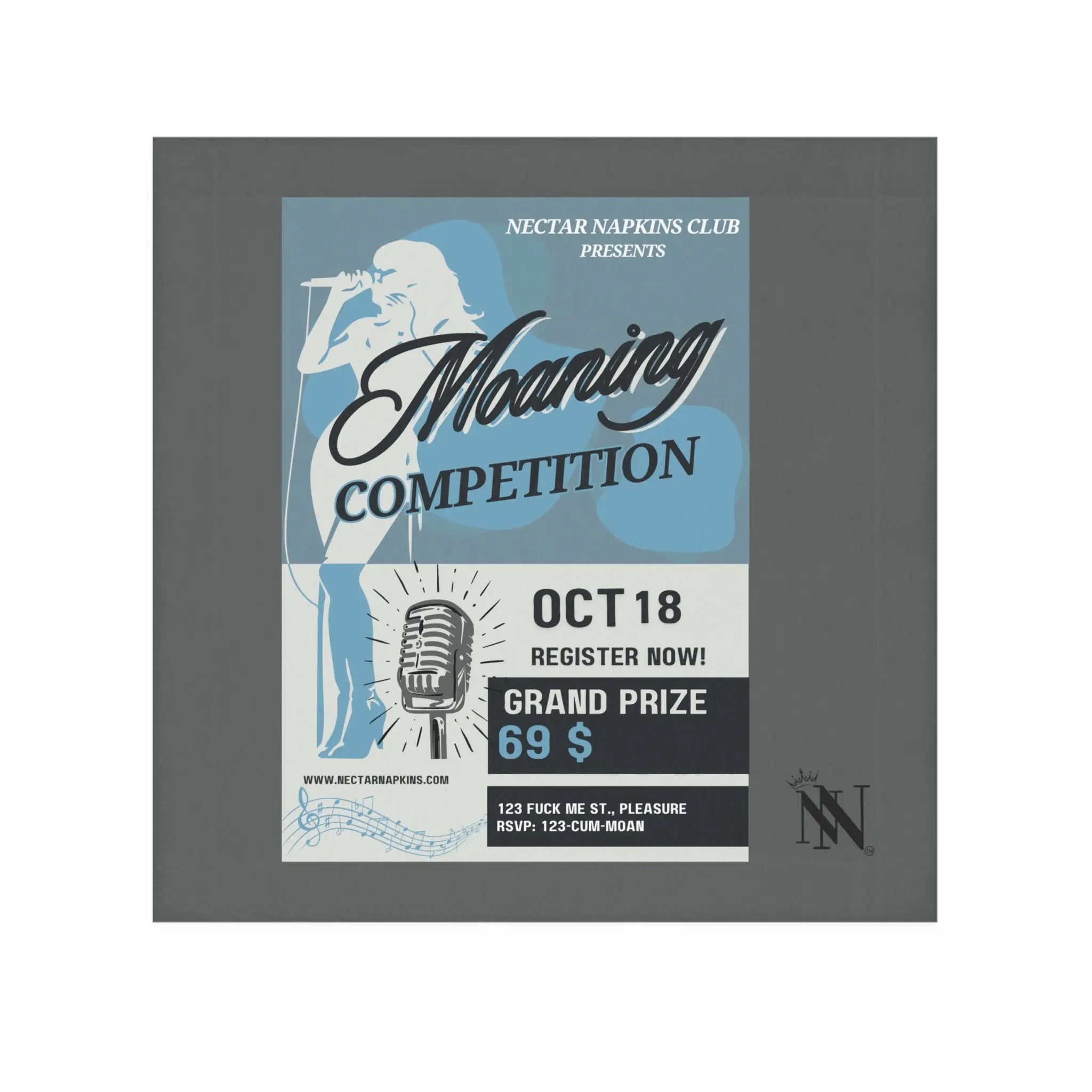 Moaning Competition | Mix & Match Lils’ Fun-Flirty Lovers’ Towels