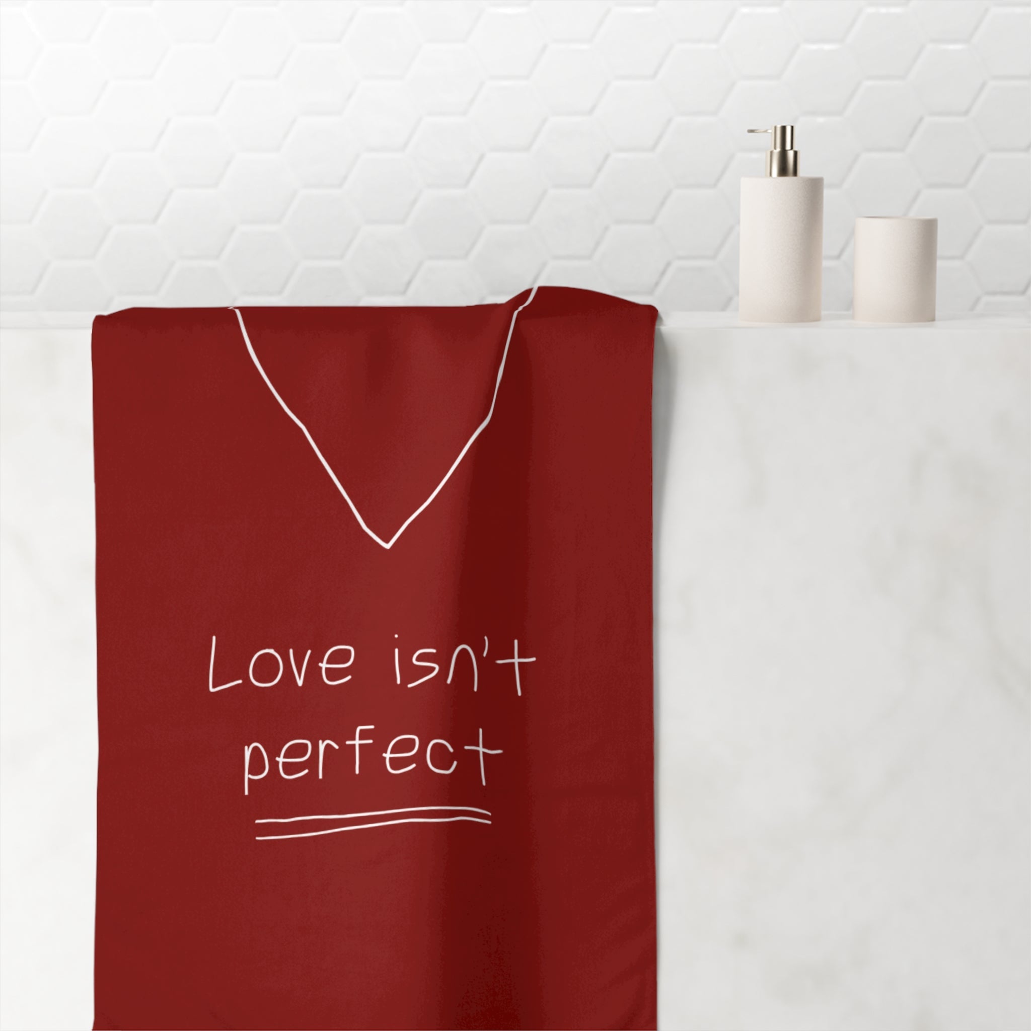Love Isn’t Perfect Anal Play Sex Towel
