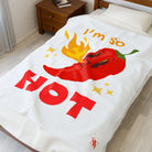 I’m So Hot Pepper | Mix & Match Soft Fun-Flirty Lovers’ Blankets