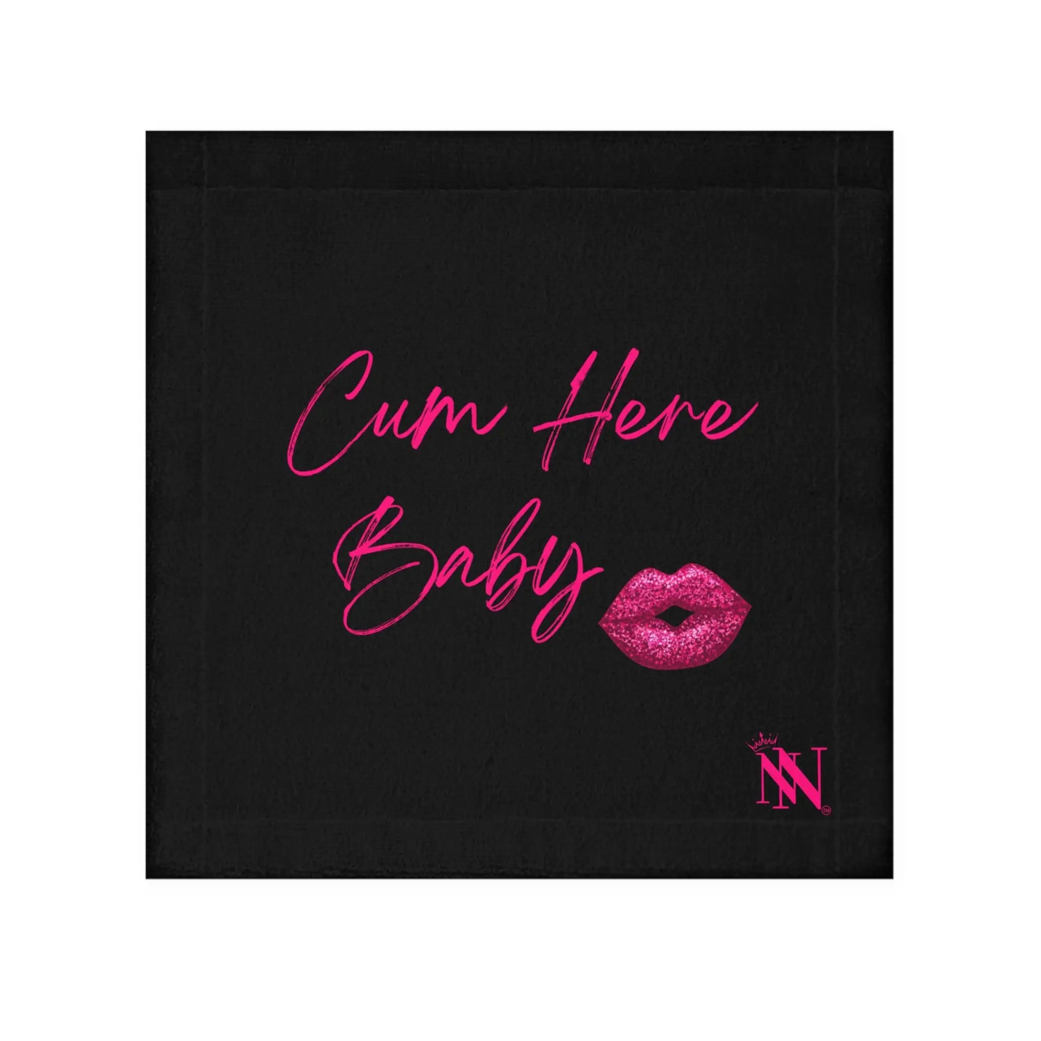 Cum Here Baby Kiss Mark Cum Rag