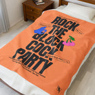 Rock The Block Cock | Mix & Match Fun-Flirty Lovers’ Blankets