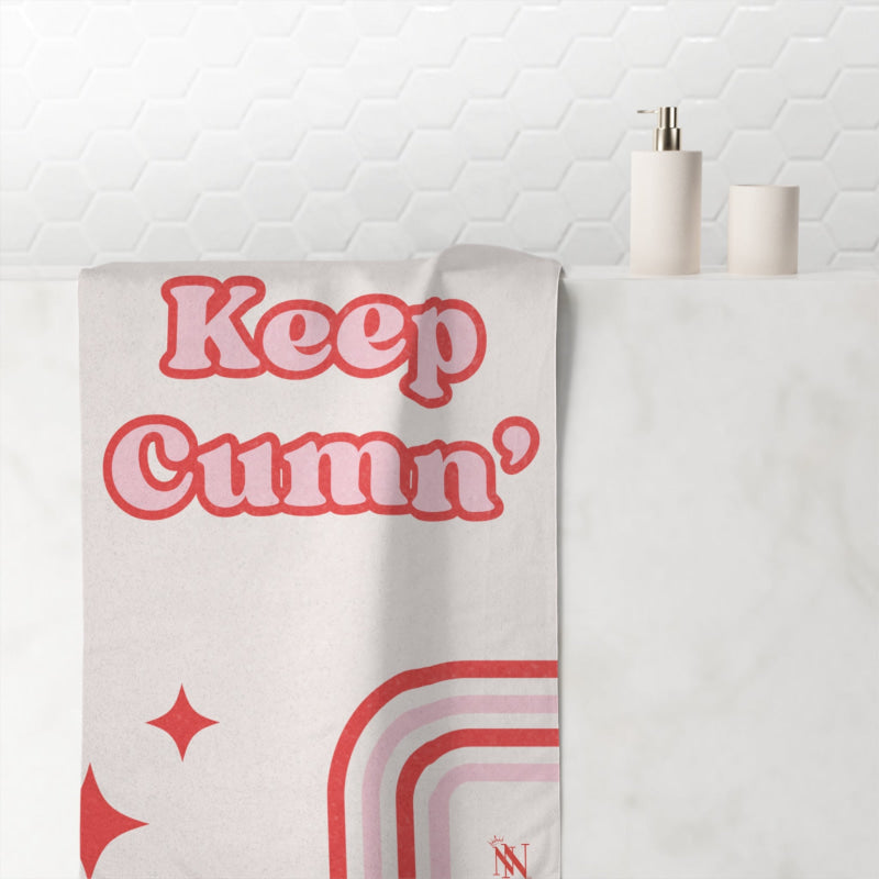 Keep Cumn’ | Mix & Match XL Fun-Flirty Lovers’ Towels