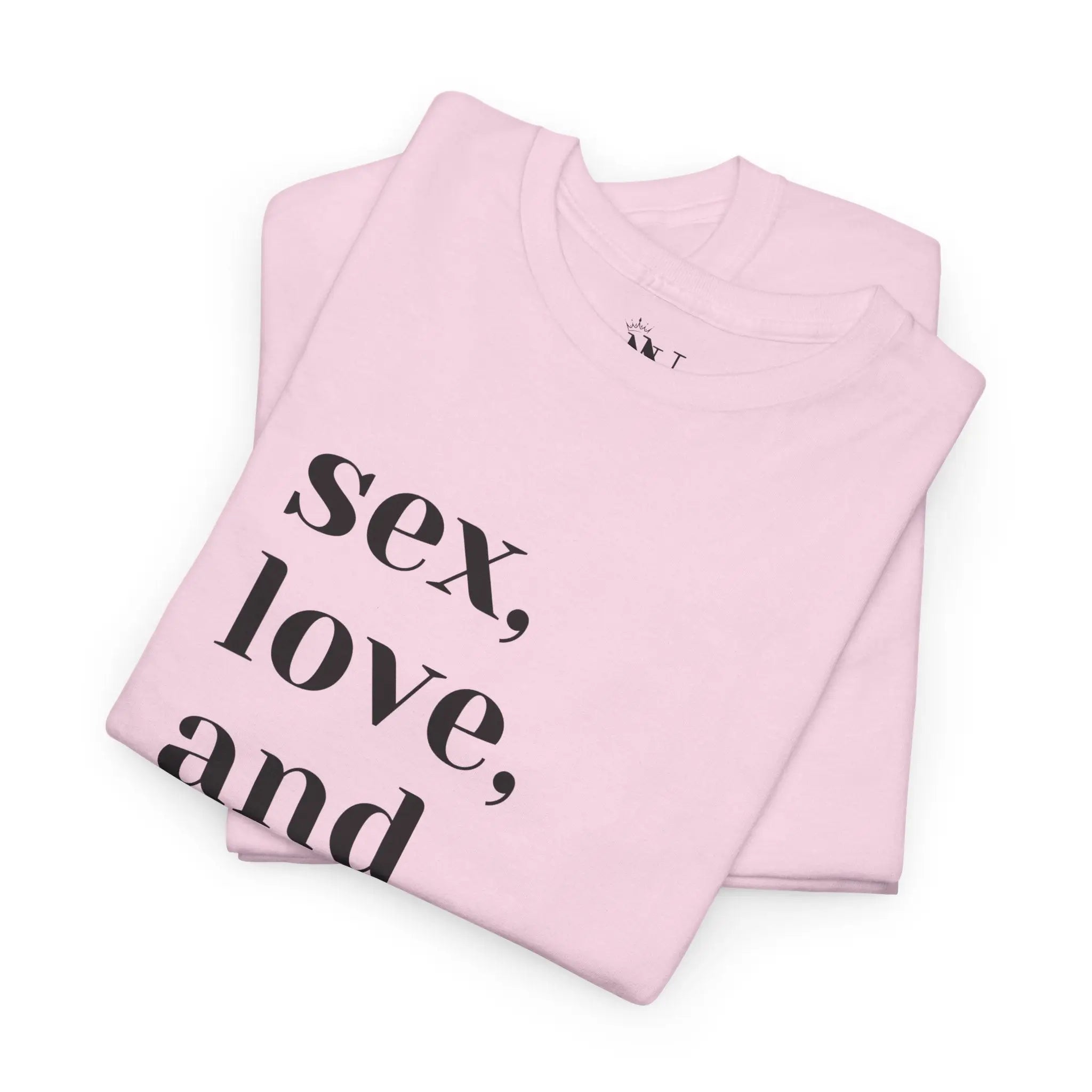 Sex Peace Love | Mix & Match 100% Cotton Unisex Fun-Flirty Lovers’ Tees