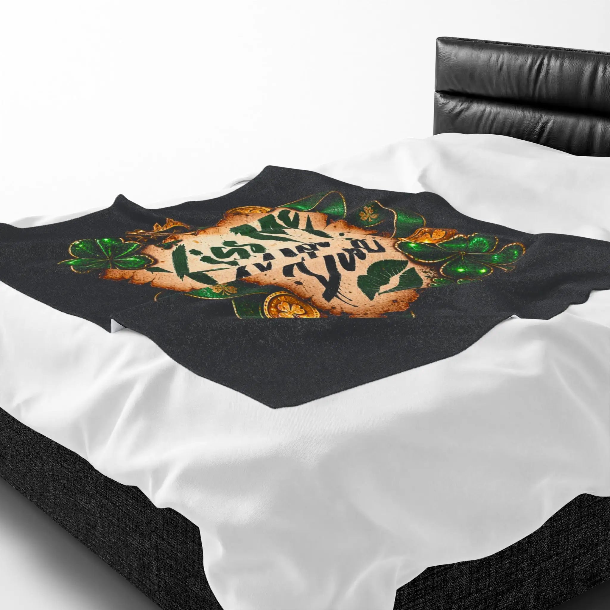 Kiss Me If You Dare Irish Love Lovers’ Blanket