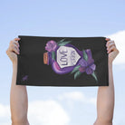 Pretty Love Potion Black | Mix & Match Soft Fun-Flirty Lovers’ Towels