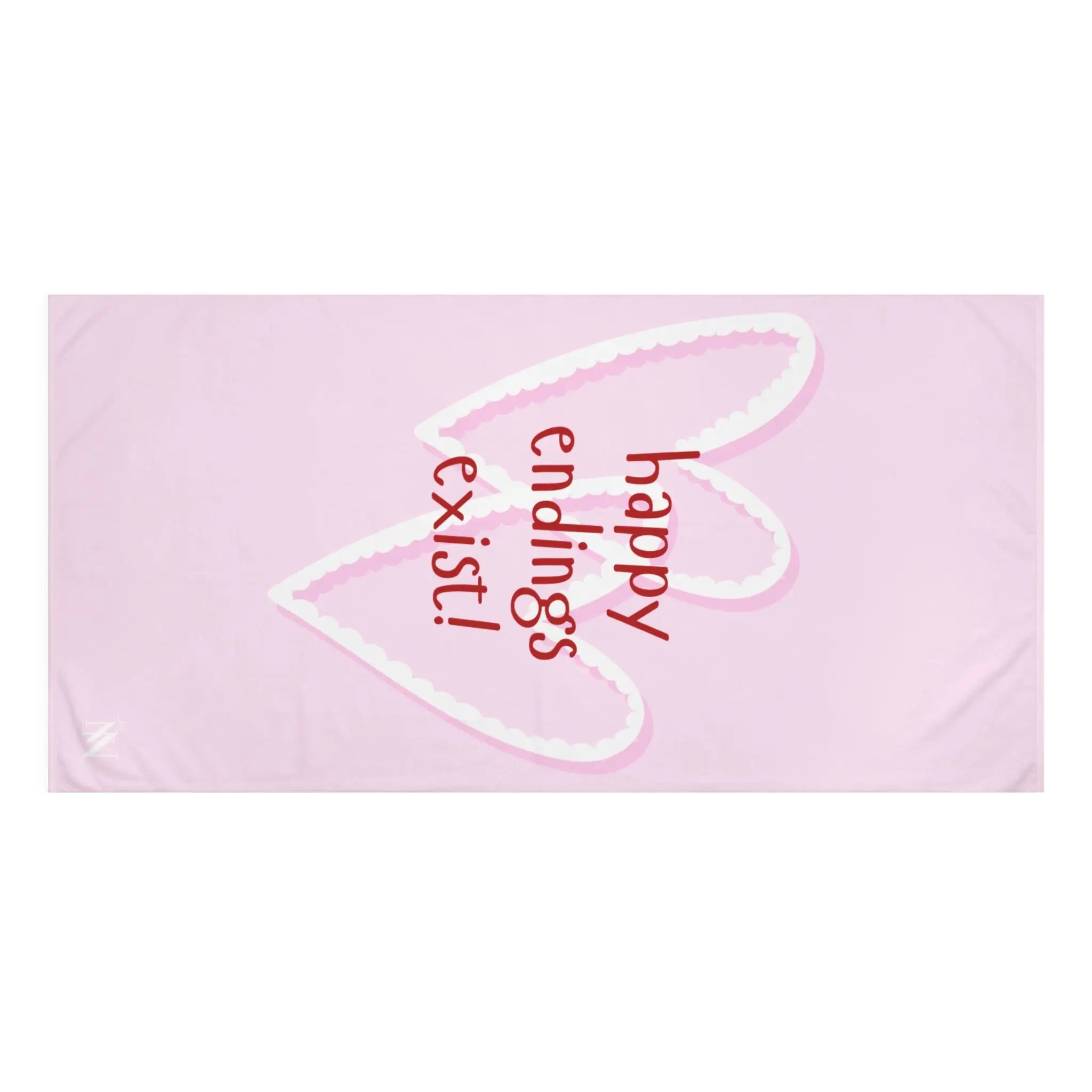 Happy Endings Exist! Two Hearts | Mix & Match XL Fun-Flirty Lovers’ Towels